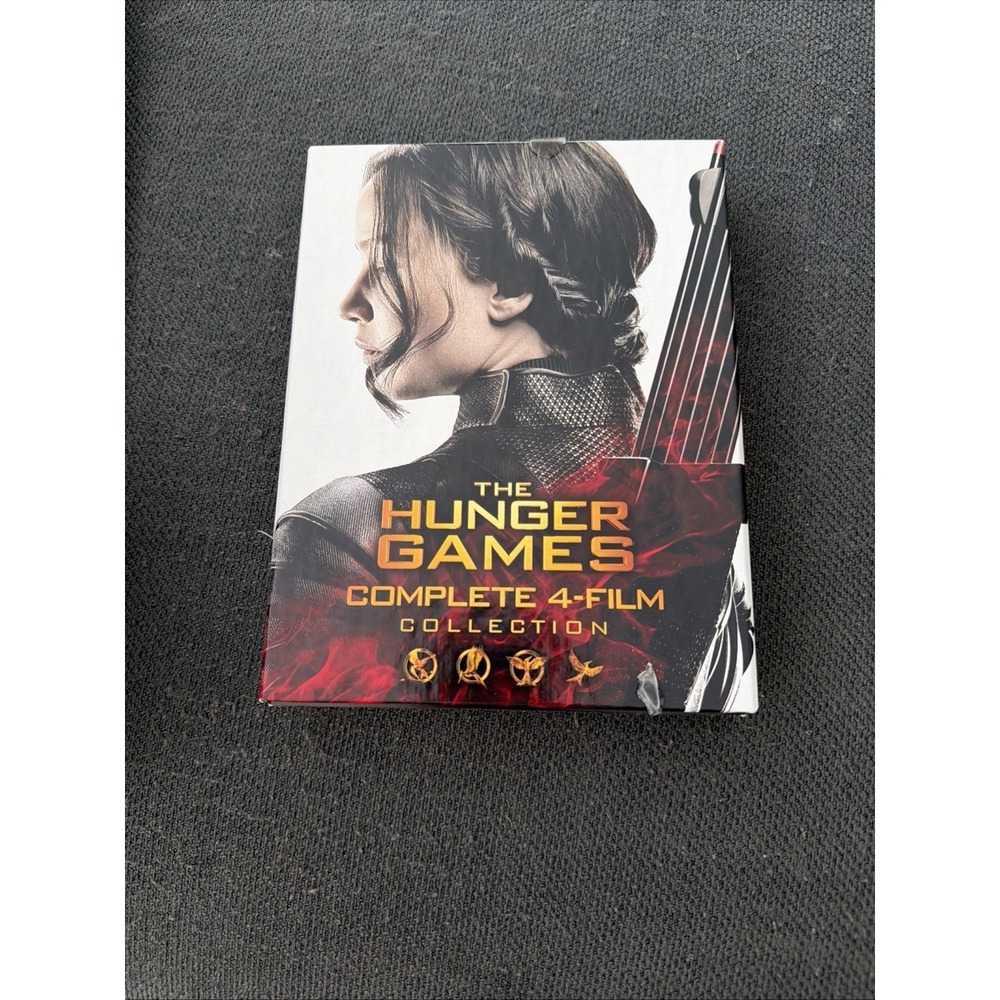 The Hunger Games Complete 4-Film Collection DVD 4-Disc Box Set w/ Bonus Features